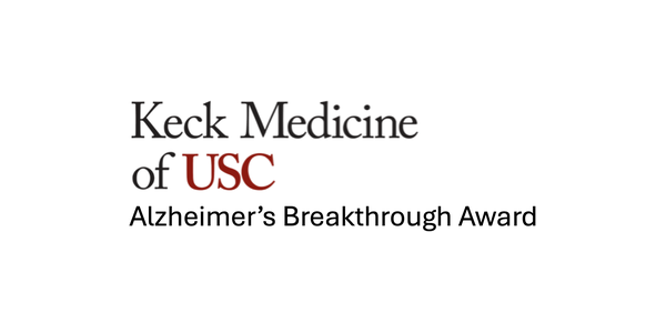 Keck Medicine of USC — Alzheimer's Breakthrough Award